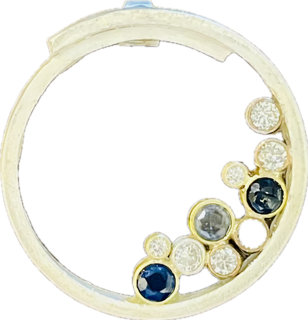 Circle of Sapphires piece